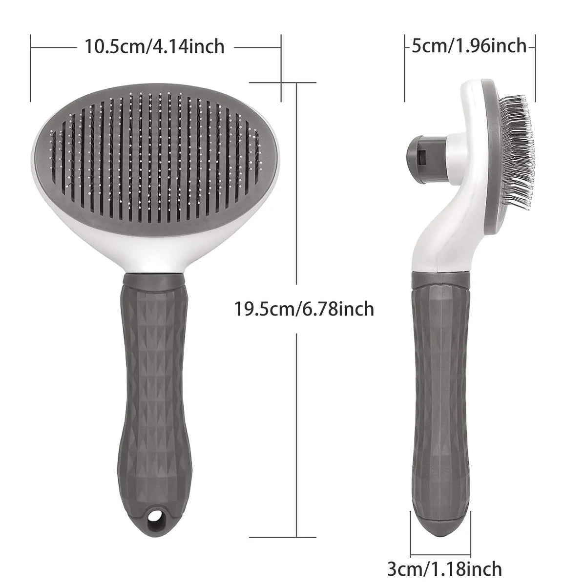 Brosse autonettoyante pour chat
