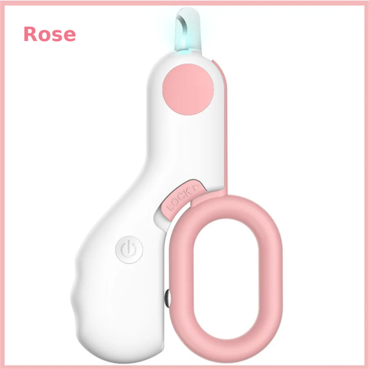 Coupe-ongles lumineux LED pour chat